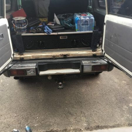 Troopy Rear Door Gas Strut Kit