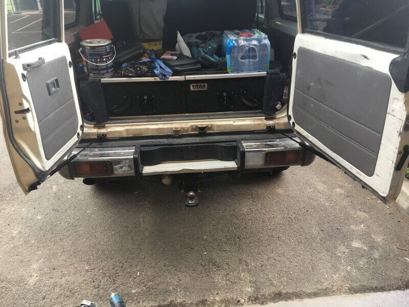 Troopy Rear Door Gas Strut Kit