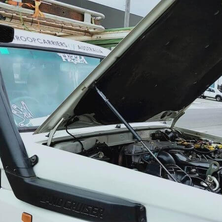 Troopy Bonnet Kit - Suits HDJ78/VDJ78/HZJ75/HZJ78