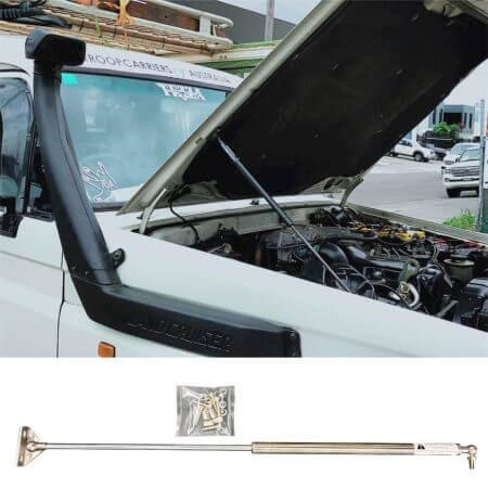 Stainless Steel Troopy Bonnet Kit - Suits HDJ78/VDJ78/HZJ75/HZJ78